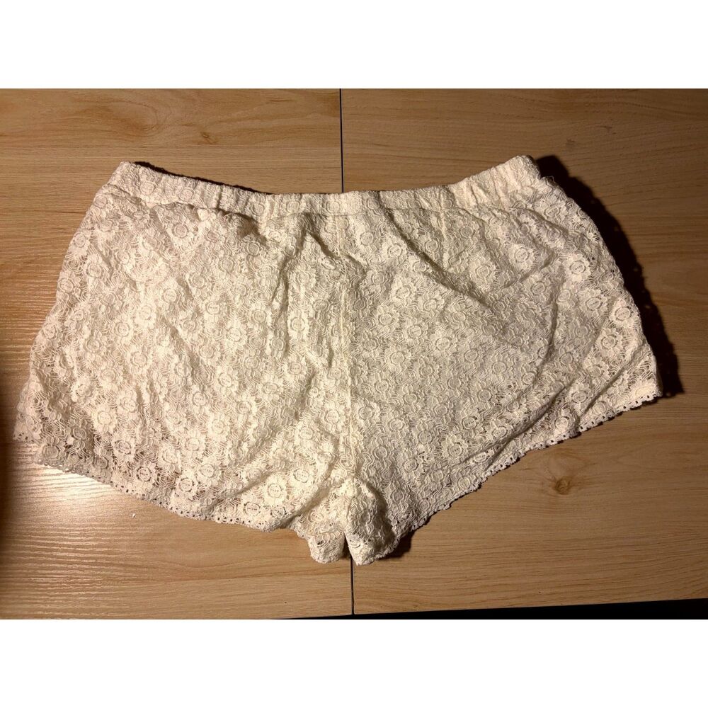 cotton candy lace shorts